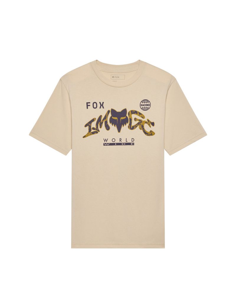 Fox T-shirt Junior  Image Print Tan Ys