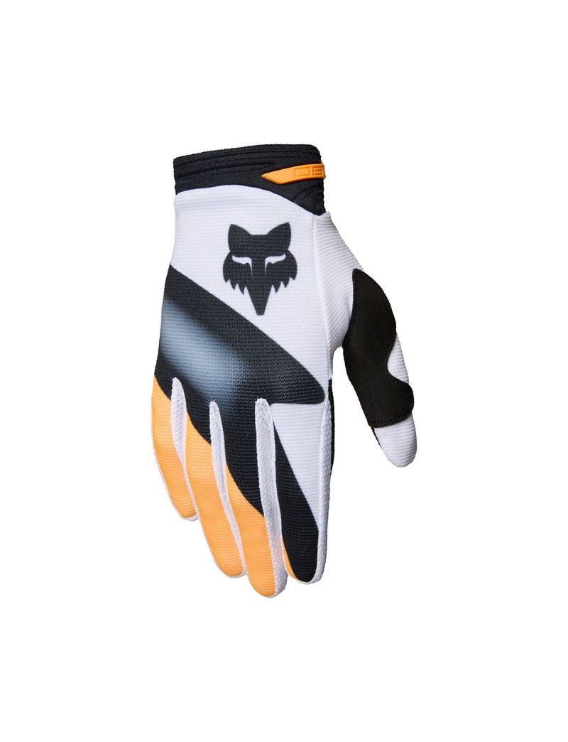 Fox RĘkawice Motocyklowe Junior  180 Noble Black White Yxs