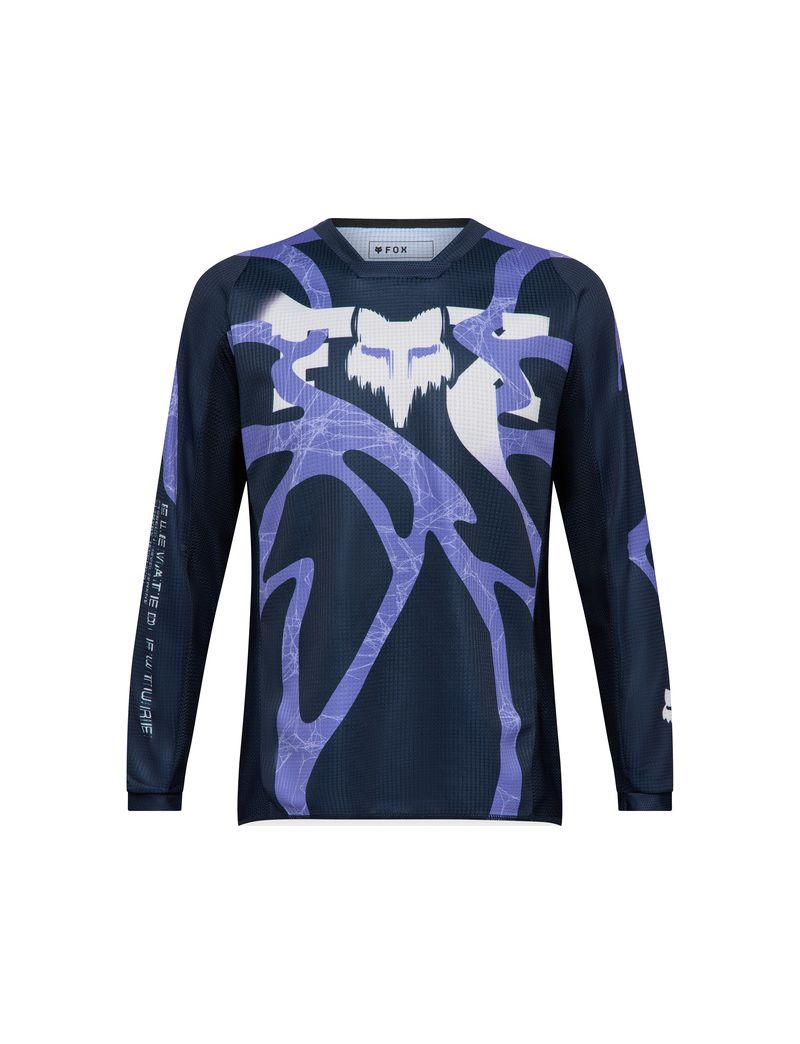 Fox Bluza Motocyklowa Junior  180 Diffuse Se Blueberry Yl