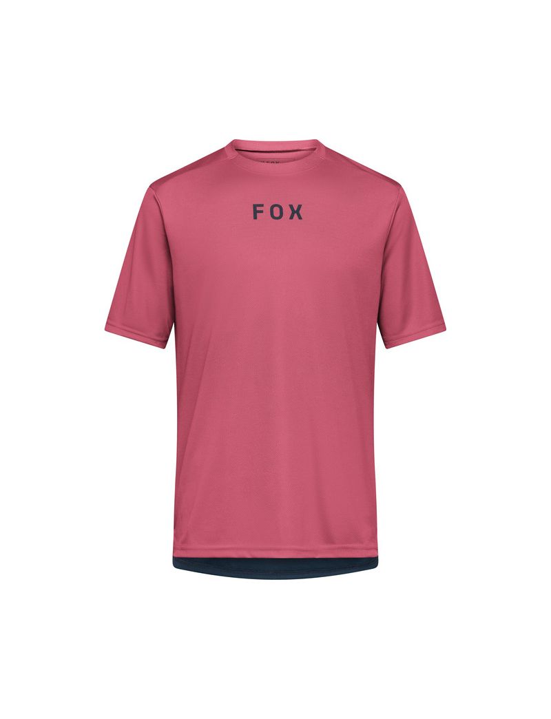 Fox Koszulka Rowerowa  Ranger Wordmark Berry S