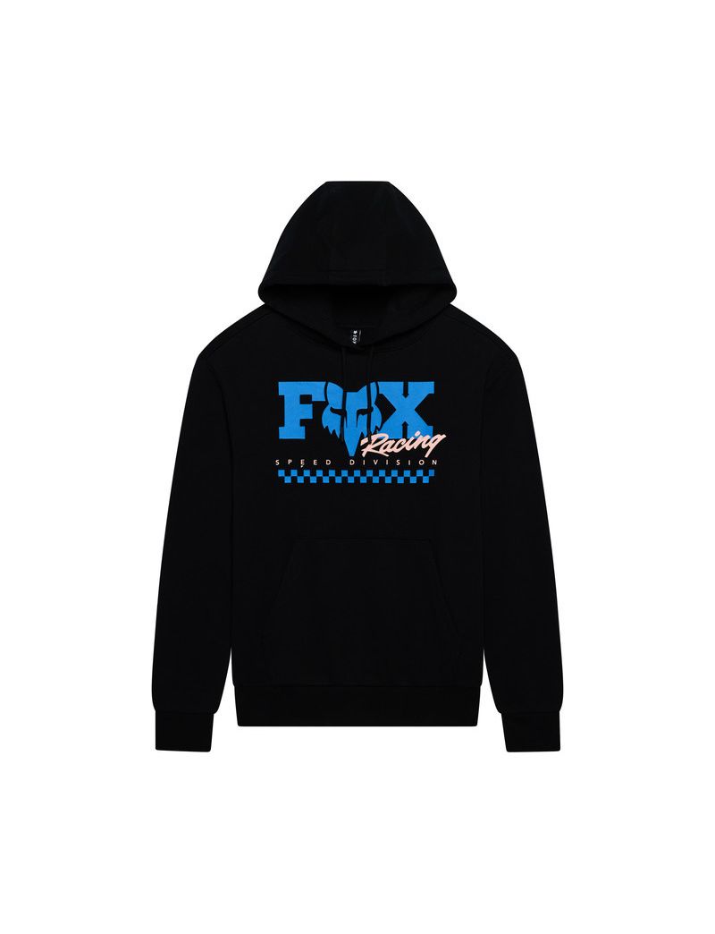 Fox Bluza Z Kapturem Damska  Checker Fleece Po Black M