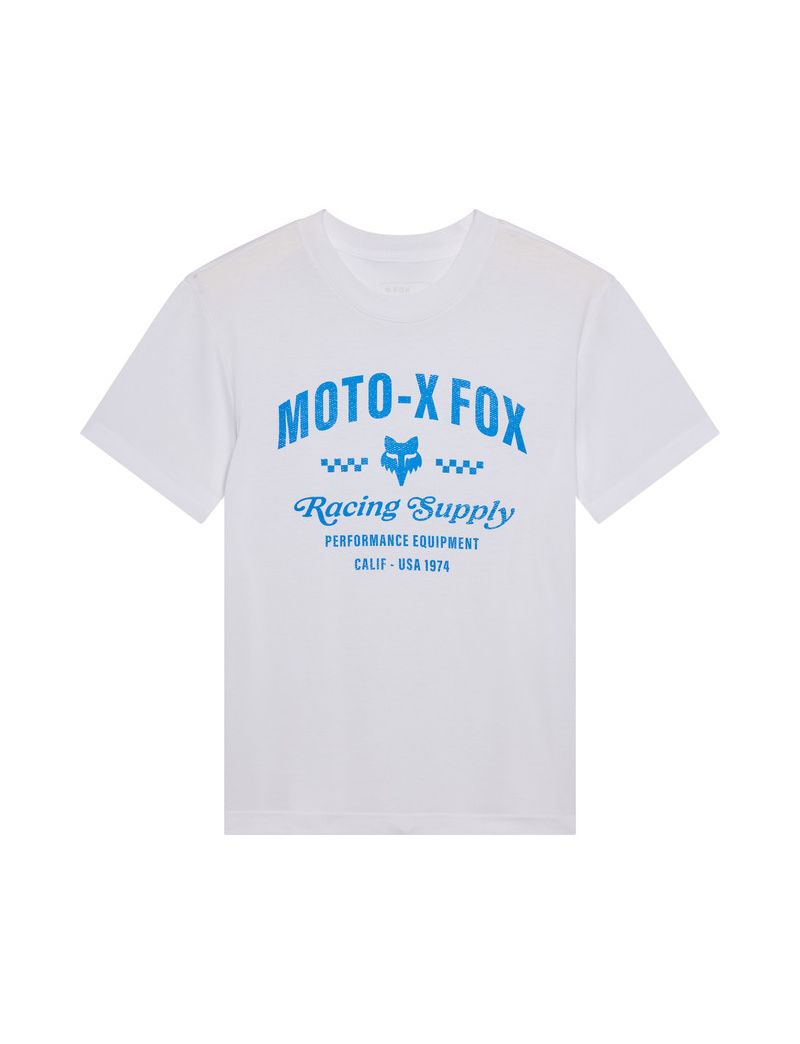 Fox T-shirt Damski  Supply White M
