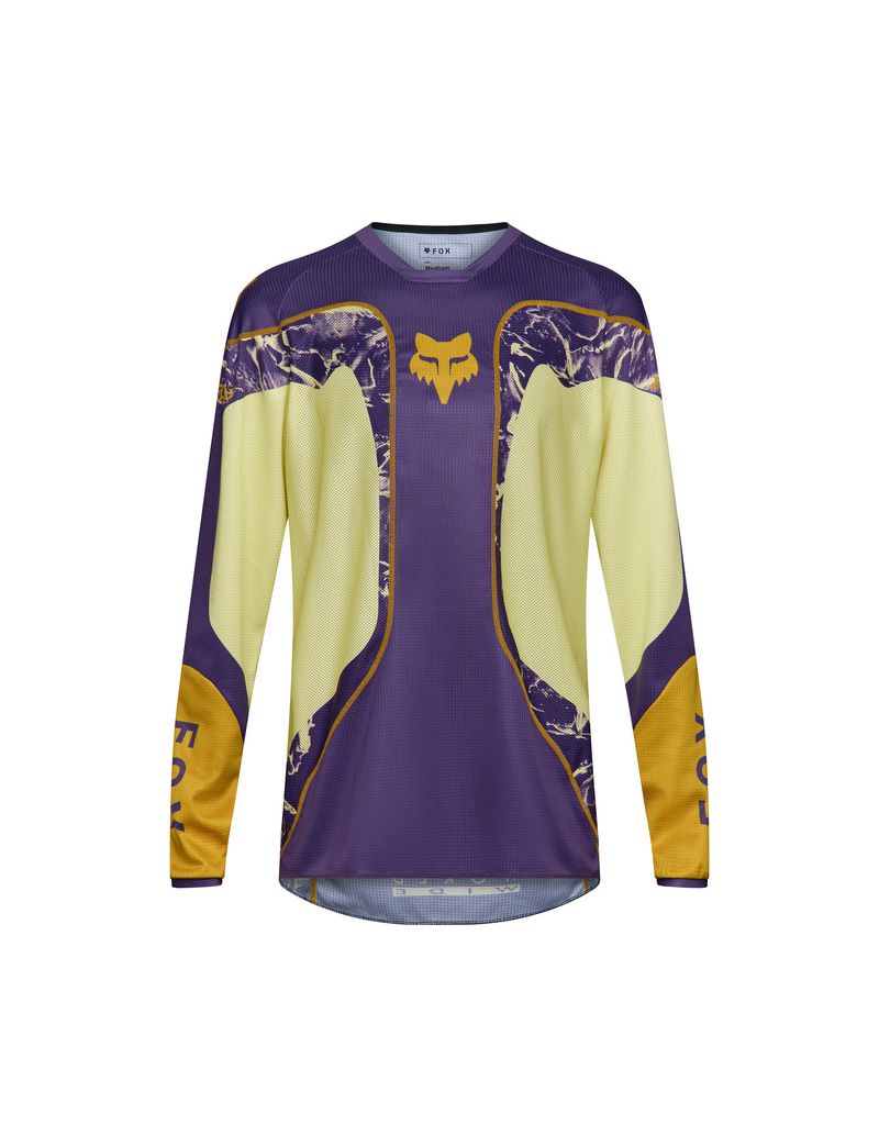 Fox Bluza Motocyklowa  180 Image Print Purple Yellow S