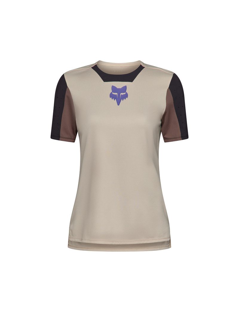 Fox Koszulka Rowerowa Damska  Defend Park Chalk Xs