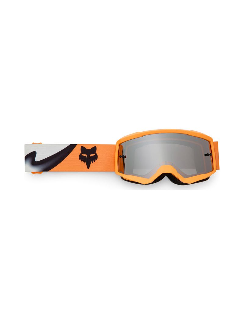 Fox Gogle Motocyklowe Junior  Main Noble Black White Os