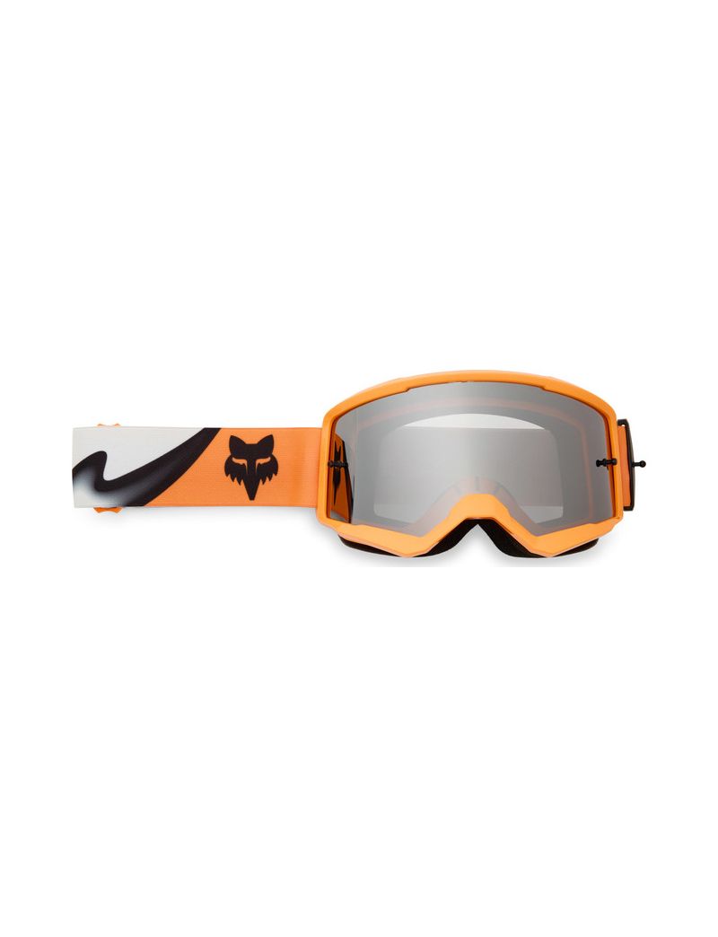 Fox Gogle Motocyklowe  Main Noble Black White Os