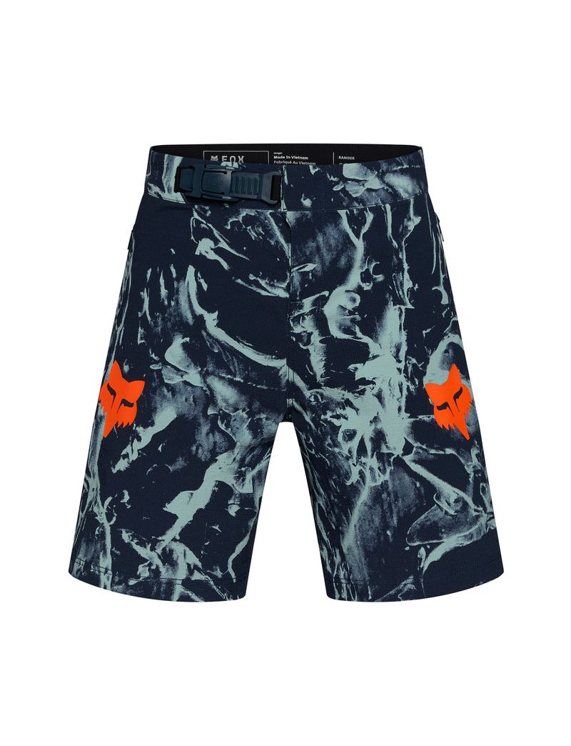 Fox Spodenki Rowerowe Junior Ranger Image Print Arctic Blue 24