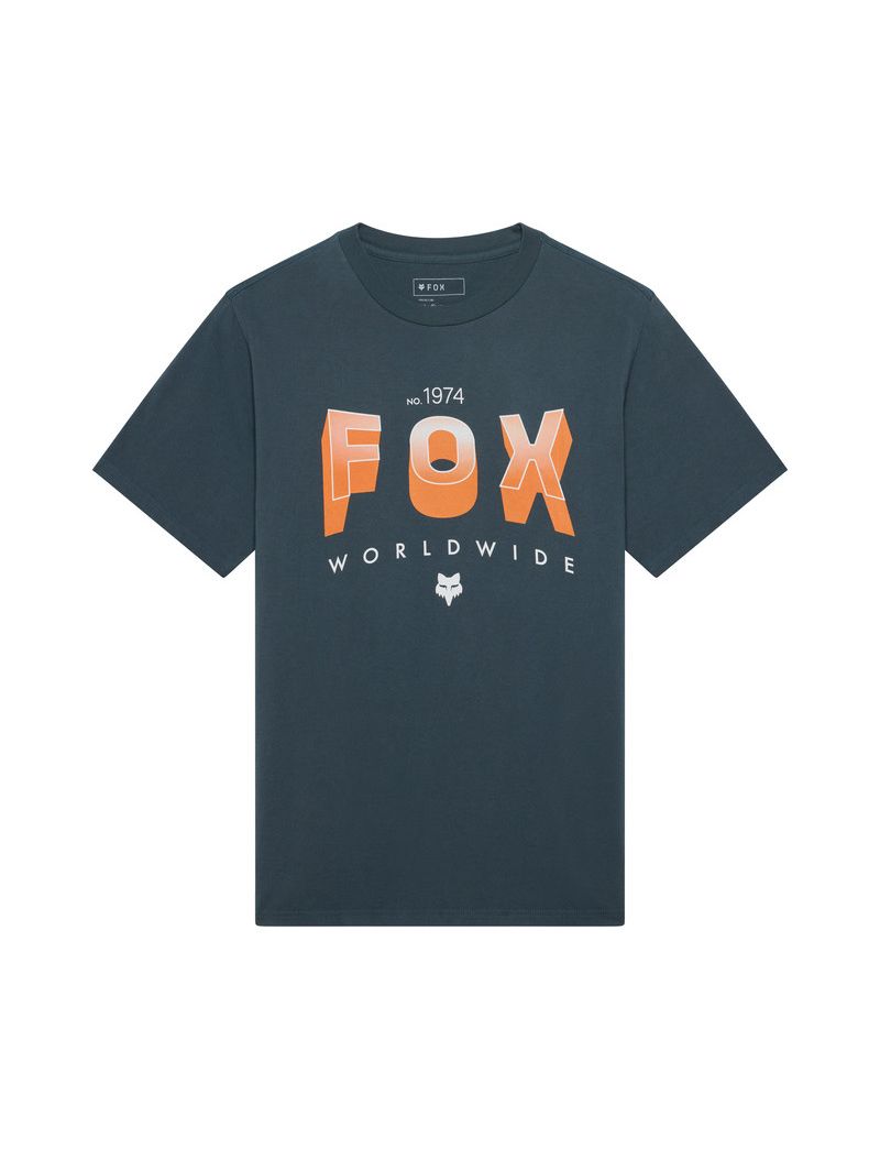Fox T-shirt  Block 195 Original Deep Cobalt S