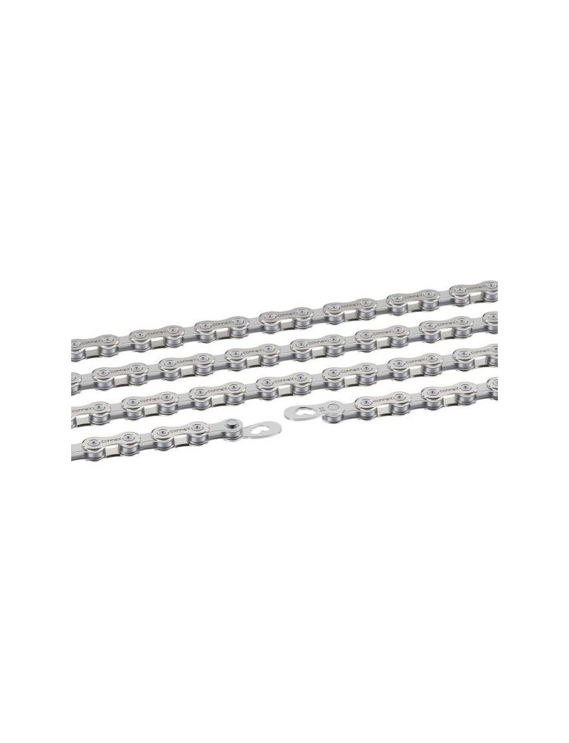 Łańcuch CONNEX 11sX stal nierdzewna / nikiel, 118 ogniw, spinka conneX link 