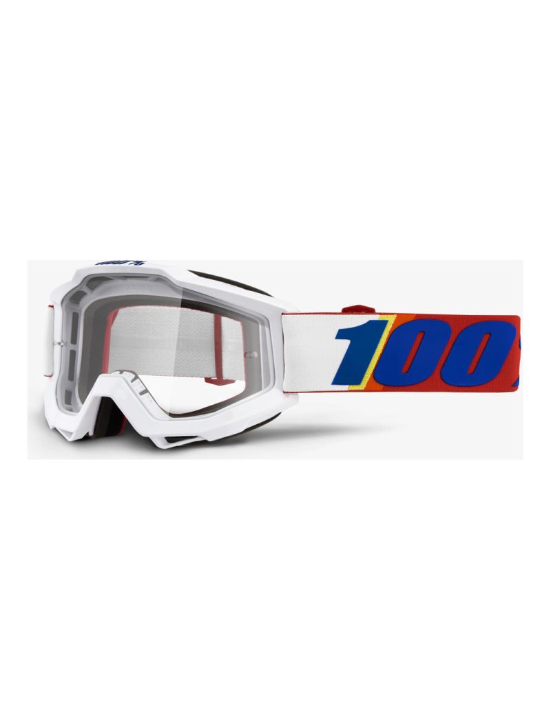 Gogle 100% ACCURI MINIMA (Szyba Przezroczysta Anti-Fog) (NEW) 