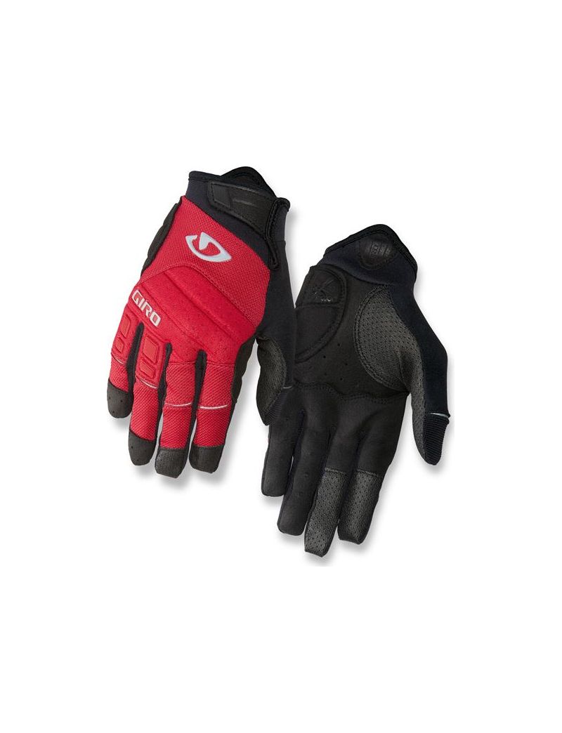 Rękawiczki męskie GIRO XEN długi palec dark red black grey roz. S (obwód dłoni 178-203 mm / dł. dłoni 175-180 mm) (NEW) 