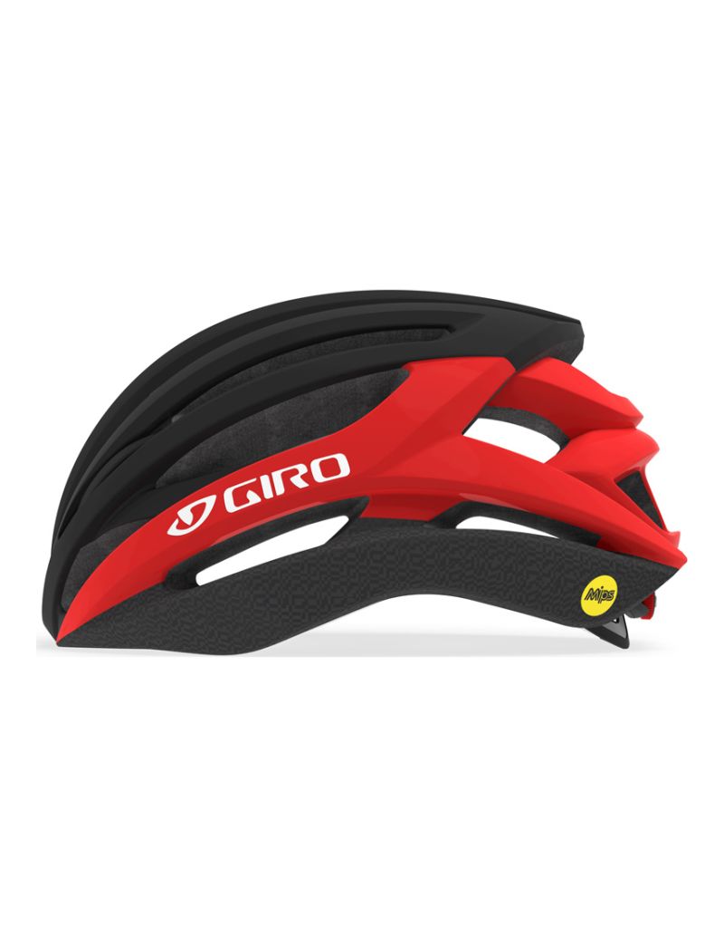 Kask szosowy GIRO SYNTAX INTEGRATED MIPS matte black bright red roz. S (51-55 cm) (NEW) 