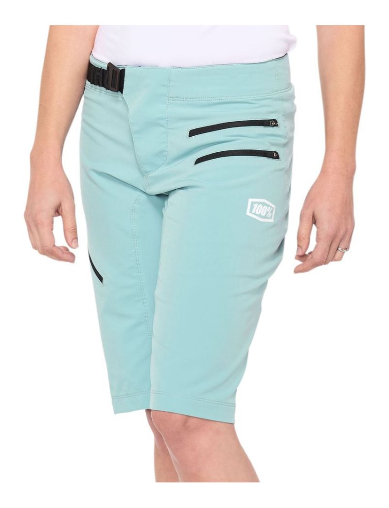Spodenki 100% Women Airmatic M Seafoam