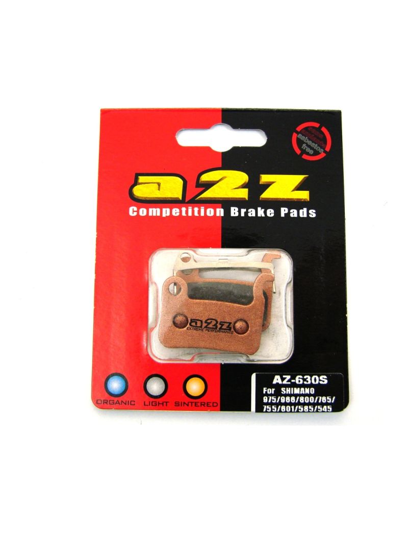 Klocki hamulcowe a2z Gold AZ-630S Shimano BR-M975/975P/966/965/800/776/775/765/  755/601/596/595/585/545/535/T665/  605/601/R505/S501/S500/Tektro TRP Dash carbon