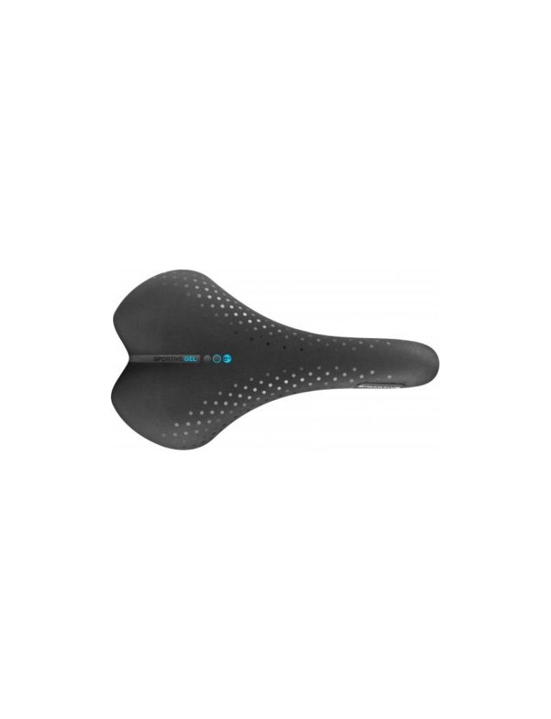 San Marco Siodełko SPORTIVE GEL SMALL 0-30° czarne zamsz 