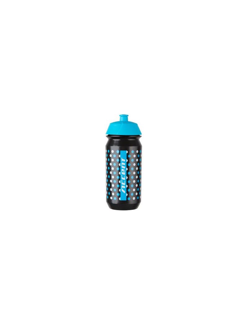Accent Bidon Dots czarno-niebiesko-biały 500 ml 