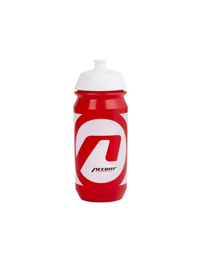 Bidon Accent Proseries czerwono-biały 500 ml. 