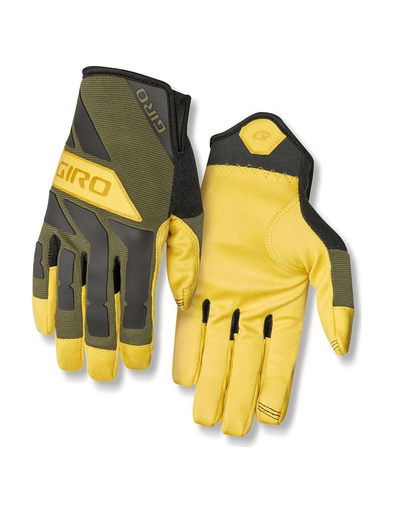 Rękawiczki męskie GIRO TRAIL BUILDER długi palec olive buckskin roz. XL (obwód dłoni 248-267 mm / dł. dłoni 200-210 mm) (NEW) 