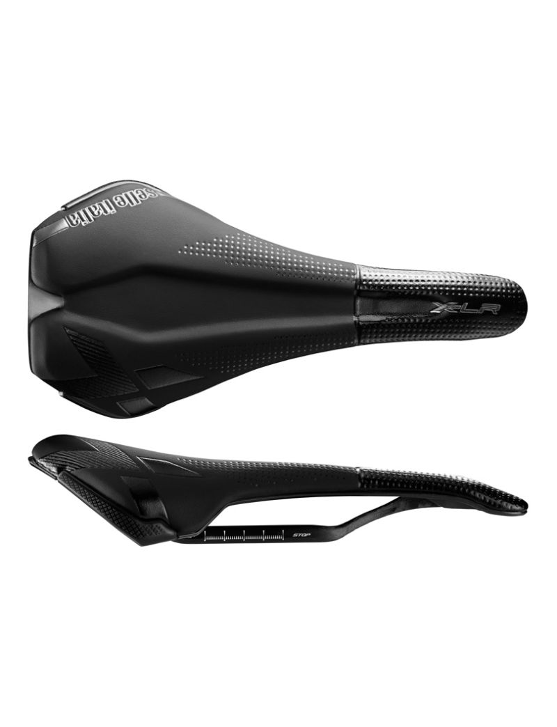 Siodło SELLE ITALIA X-LR KIT CARBONIO S (id match - S1) carbon/keramic 7x9, fibra-tek, 143g czarne (NEW) 