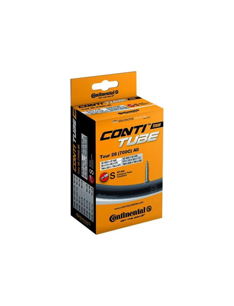 CONTINENTAL dętka TOUR 28 SLIM 28-37 622 AV40 mm 