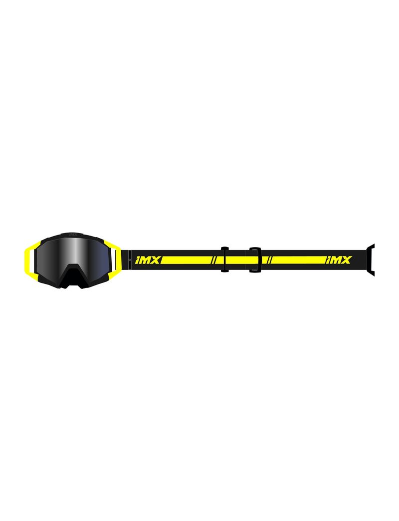 IMX GOGLE IMX SAND GREY MATT/FLUO YELLOW - SZYBA SILVER IRIDIUM + CLEAR (2 SZYBY W ZESTAWIE) 