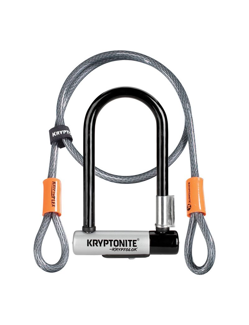 KRYPTONITE ZAPIĘCIE U-LOCK KRYPTONITE KRYPTOLOK MINI-7 (LINKA W ZESTAWIE) 8,2CM X 17,8CM 