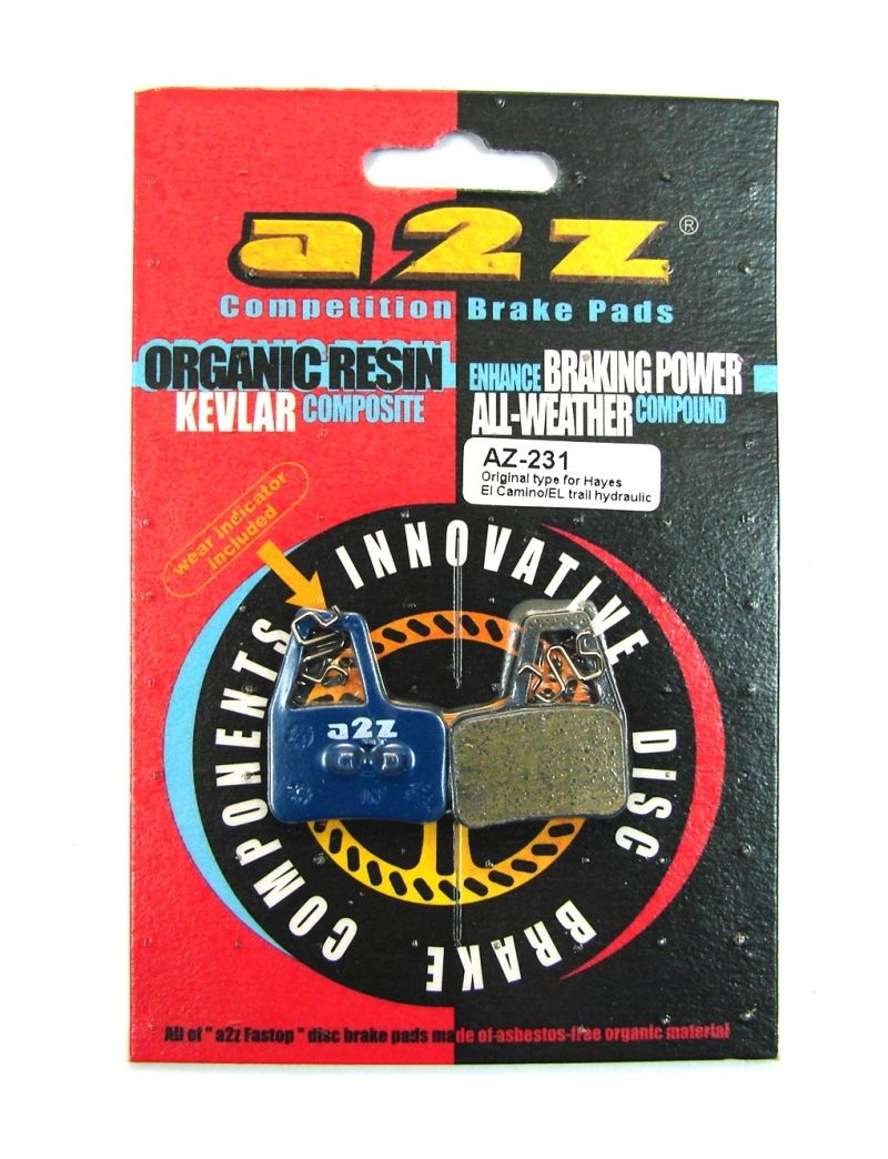 Klocki hamulcowe a2z Blue AZ-231 Hayes El Camino/ EL trail hydraulic