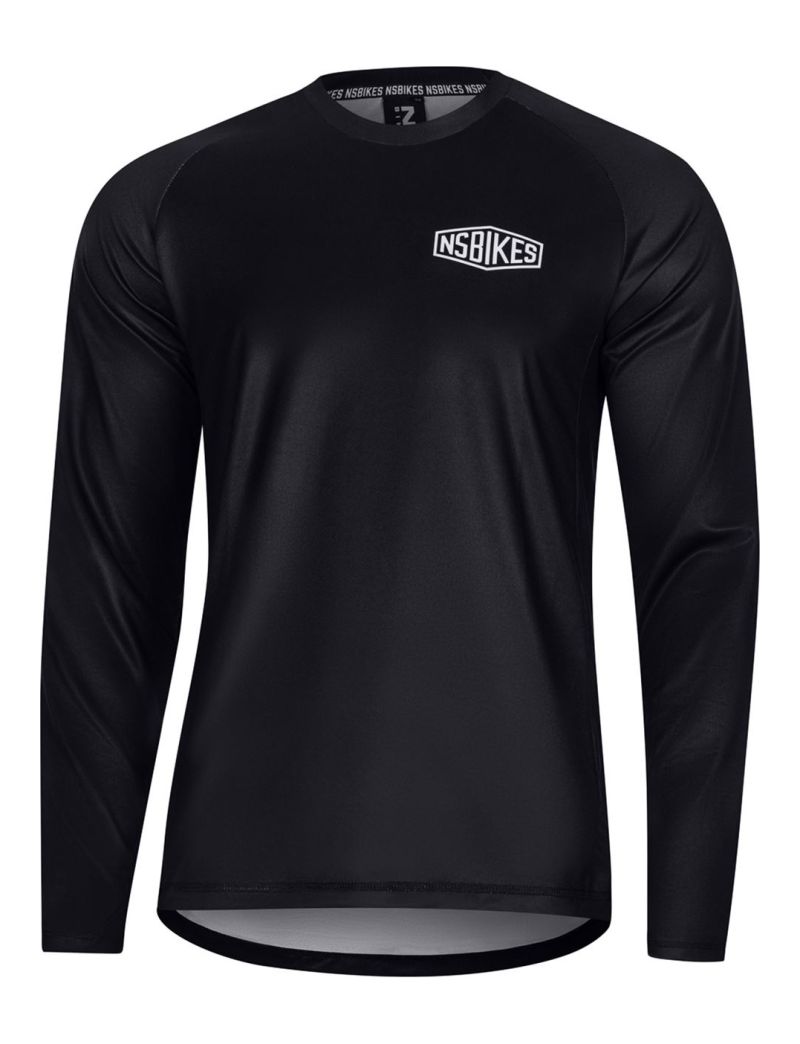 NS Bikes Jersey Tech Palm Black YM 