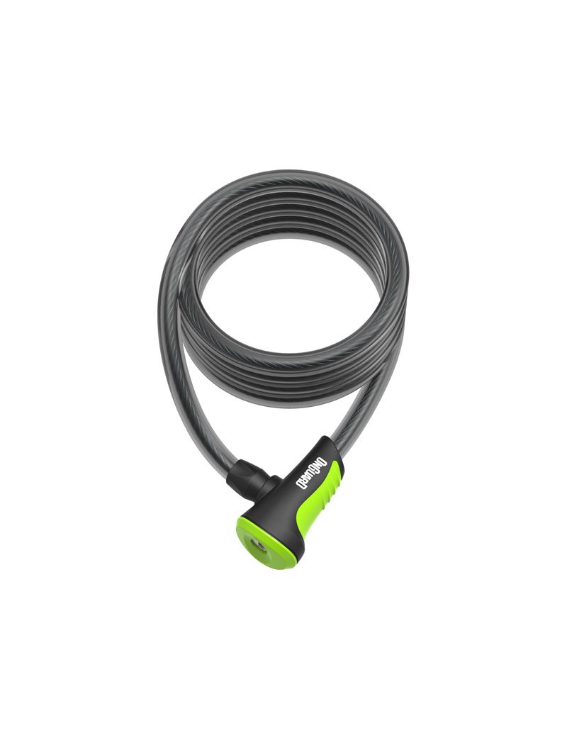 Zapięcie rowerowe ONGUARD NEON 8163GR Linka - 12mm 120cm - 2 x Klucze z kodem zielone 