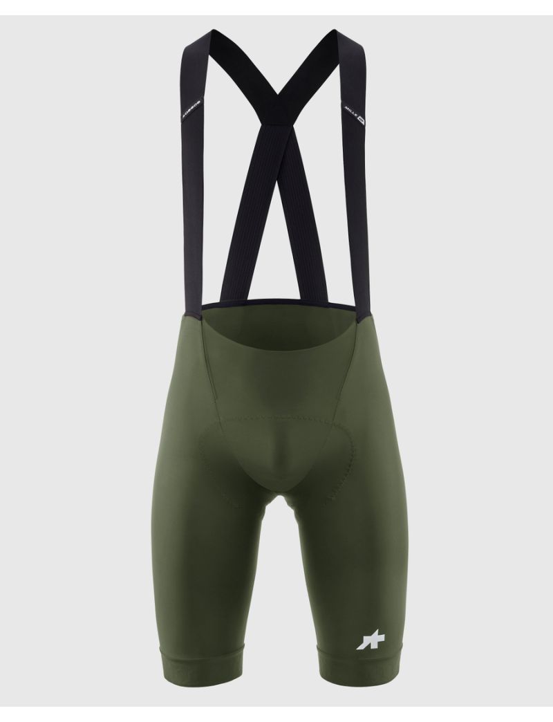 Spodenki kolarskie ASSOS MILLE GT Bib Moss Green