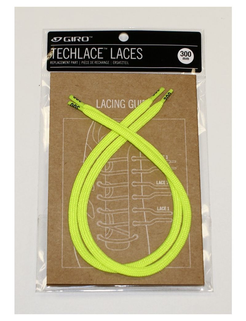 Sznurówki GIRO TECHLACE LACES highlight yellow 260mm