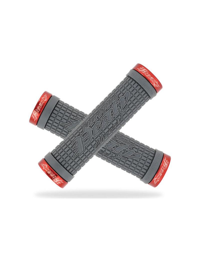 Chwyty kierownicy LIZARDSKINS PEATY CHEERS LOCK-ON klamry 130mm graphite (NEW) 