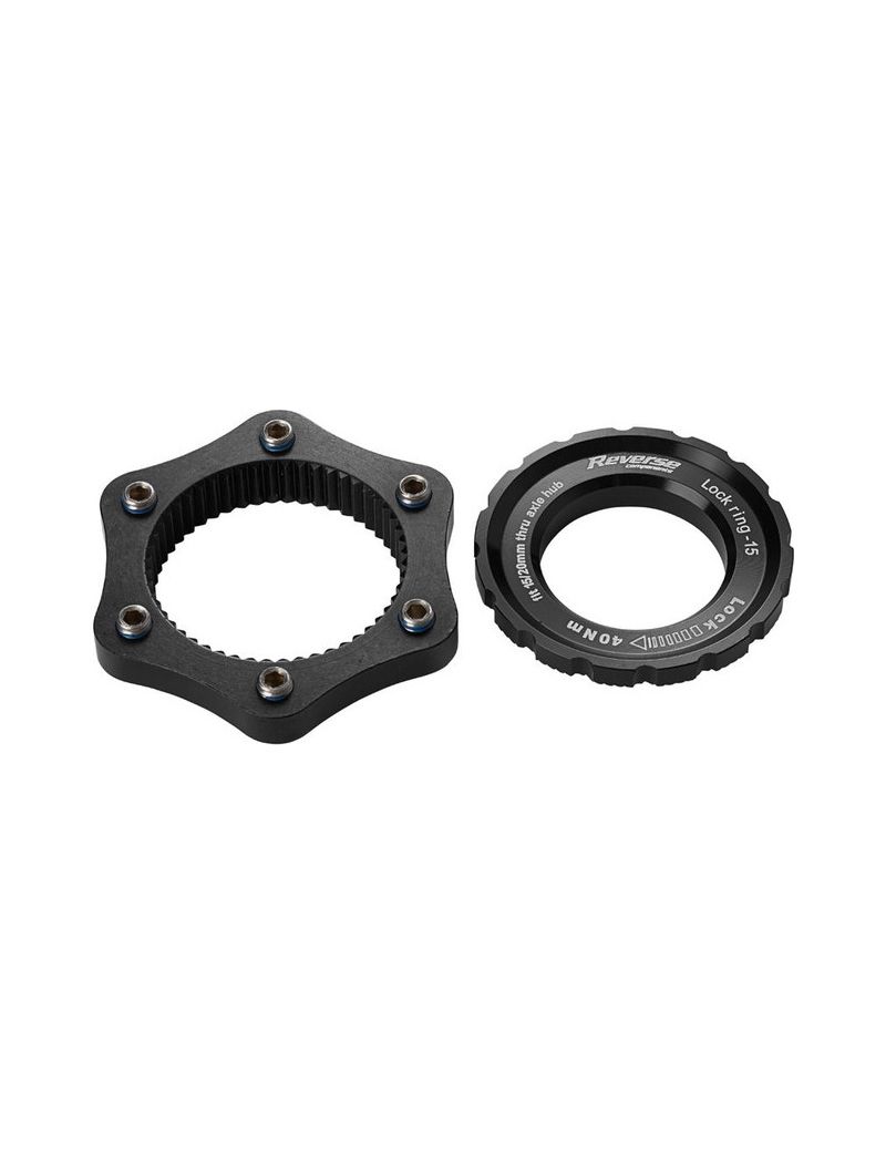 Reverse Adapter Center Lock czarny