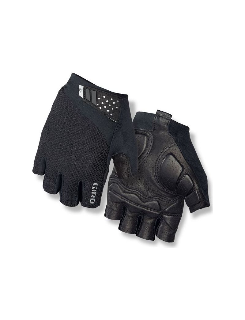 Rękawiczki męskie GIRO MONACO II GEL krótki palec black roz. S (obwód dłoni 178-203 mm / dł. dłoni 175-180 mm) (NEW) 