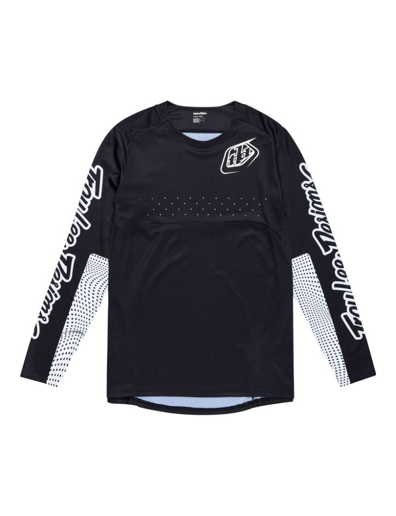 Jersey TLD Sprint LS Mono Black