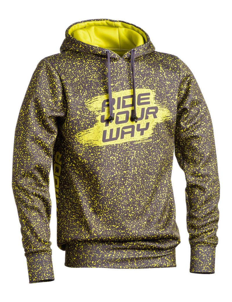 Dartmoor 2018 Bluza techniczna Ride Your Way M grafitowo limonkowy