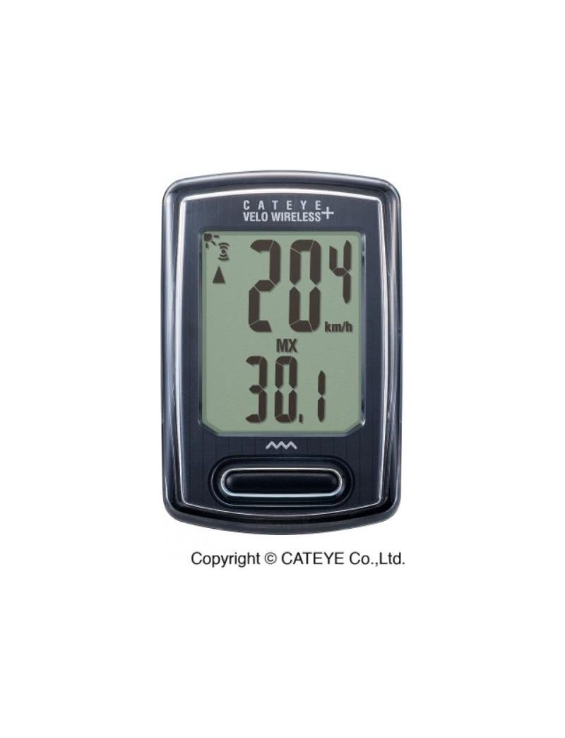  Licznik rowerowy Cateye VELO WIRELESS+ CC-VT235W czarny 