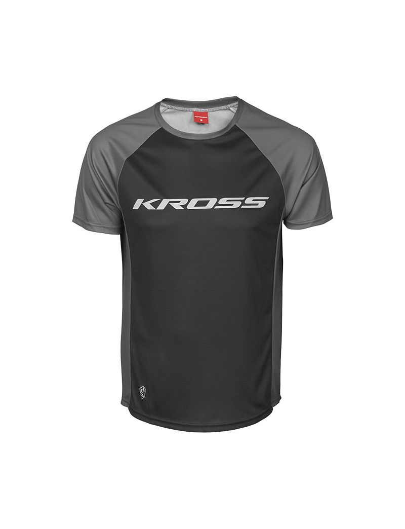 Koszulka KROSS Hyde Short Sleeve Grey