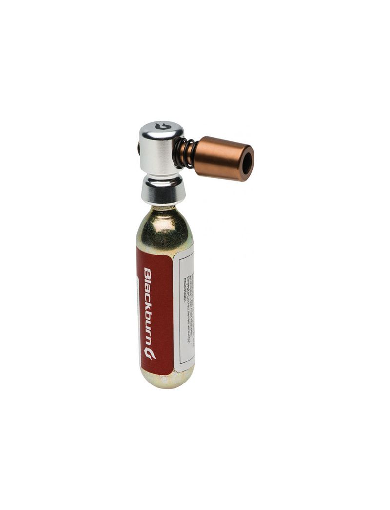 Pompka ręczna BLACKBURN WAYSIDE CO2 + 1x nabój gazowy 16g srebrny (NEW) 