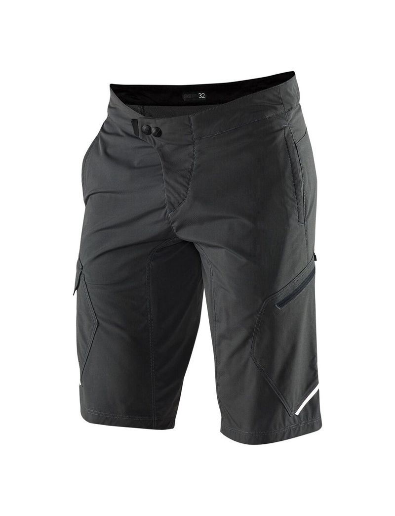 Spodenki 100% Ridecamp 34 Charcoal