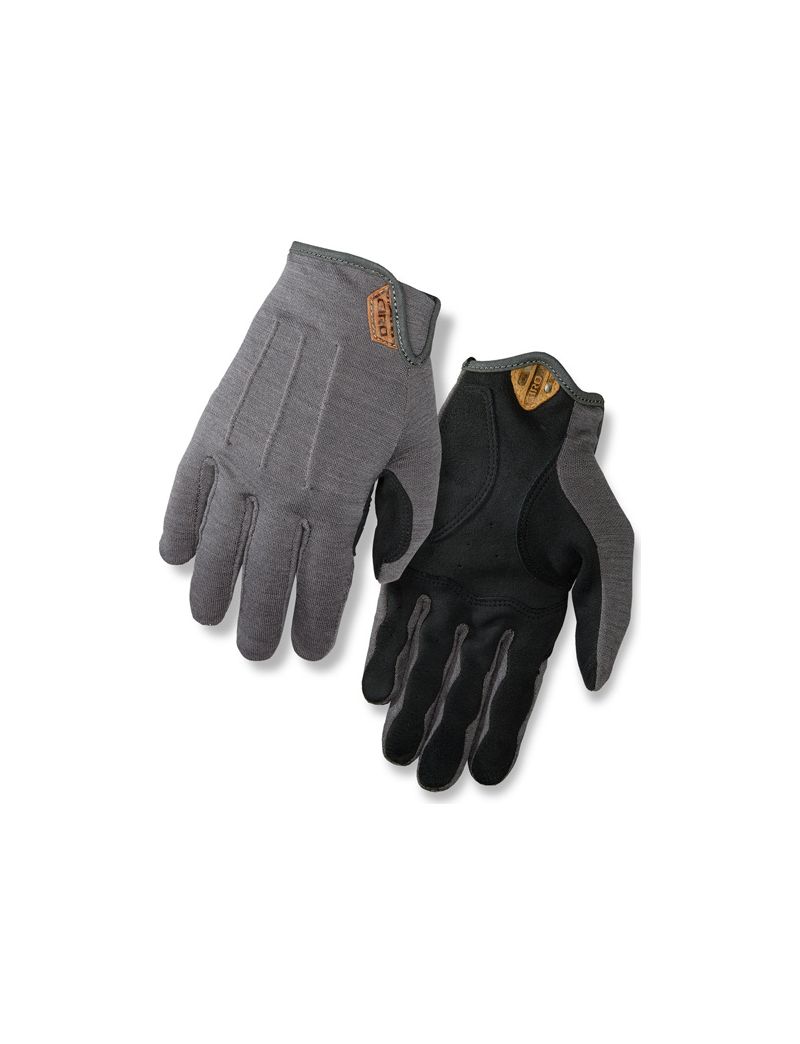 Rękawiczki męskie GIRO D'WOOL długi palec titanium roz. XXL (obwód dłoni od 267 mm / dł. dłoni od 211 mm) (NEW) 
