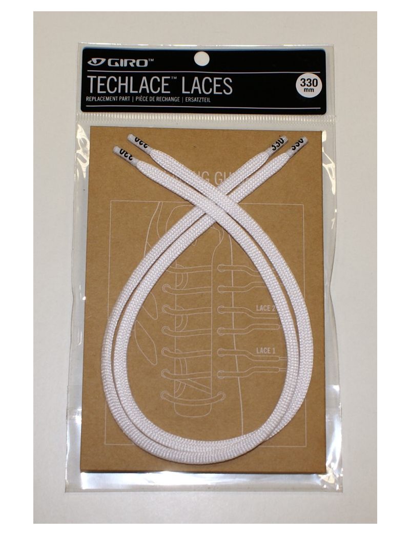 Sznurówki GIRO TECHLACE LACES white 215mm