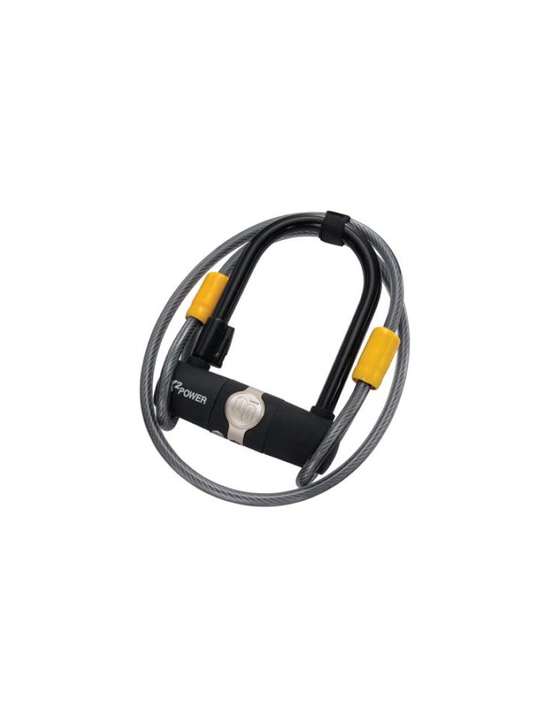 Zapięcie rowerowe ONGUARD 5810 U-LOCK - 11mm 90mm 140mm - 2 x Klucze + linka 10mm 120cm 
