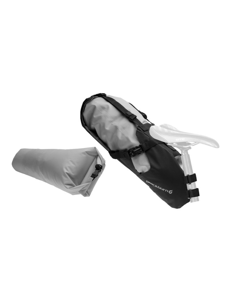 Torba pod siodło BLACKBURN OUTPOST SEAT PACK 10,5l z workiem wodoodpornym czarna (NEW) 