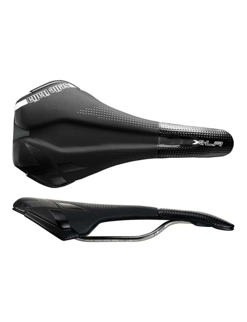Siodło SELLE ITALIA X-LR S (id match - S1) TI 316 Tube 7, fibra-tek, 178g czarne (NEW) 
