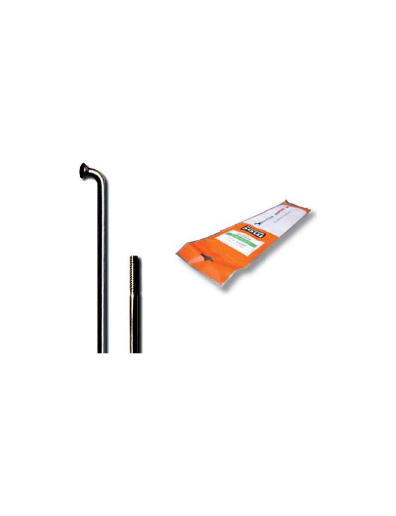 Szprychy CNSPOKE 134T 2.3-2.3-2.0 stal nierdzewna 298mm czarne 72szt. 