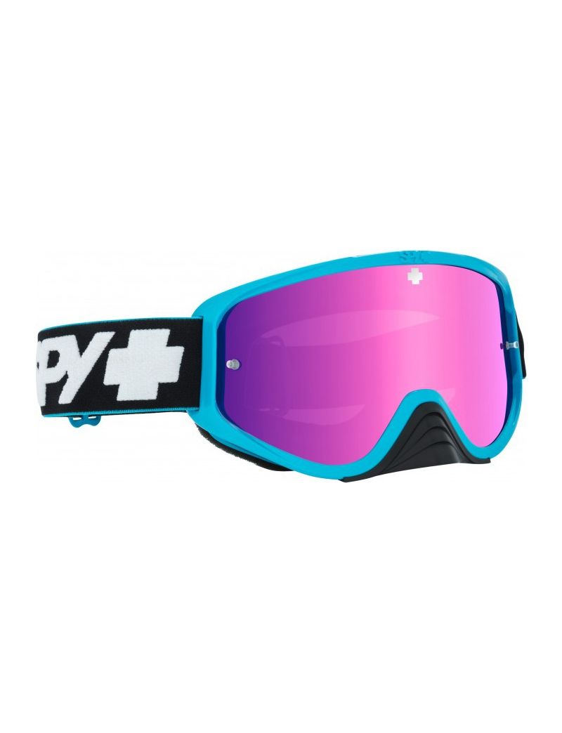 Gogle SPY Woot Race Slice Blue Smoke Pink Spectra