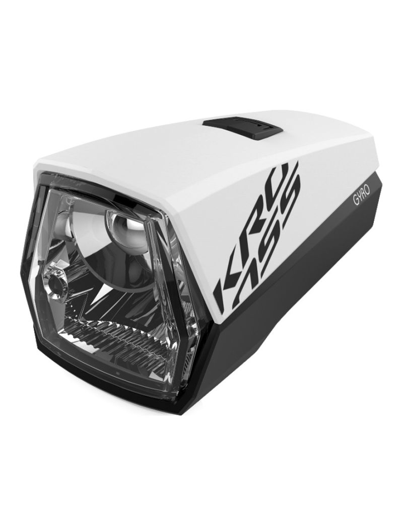 KROSS lampka przednia Gyro Black