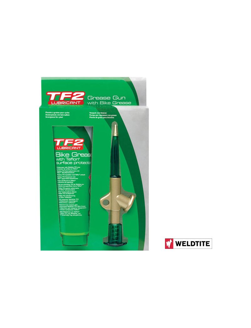 WELDTITE TF2 grease GUN & BIKE grease TEFLON + pistolet 125ml 