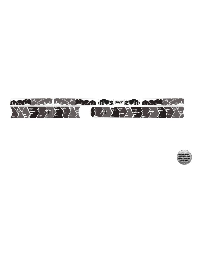 Folia ochronna SLICY - SUBLIMISTICK COLOR - BLACK FORREST MATT